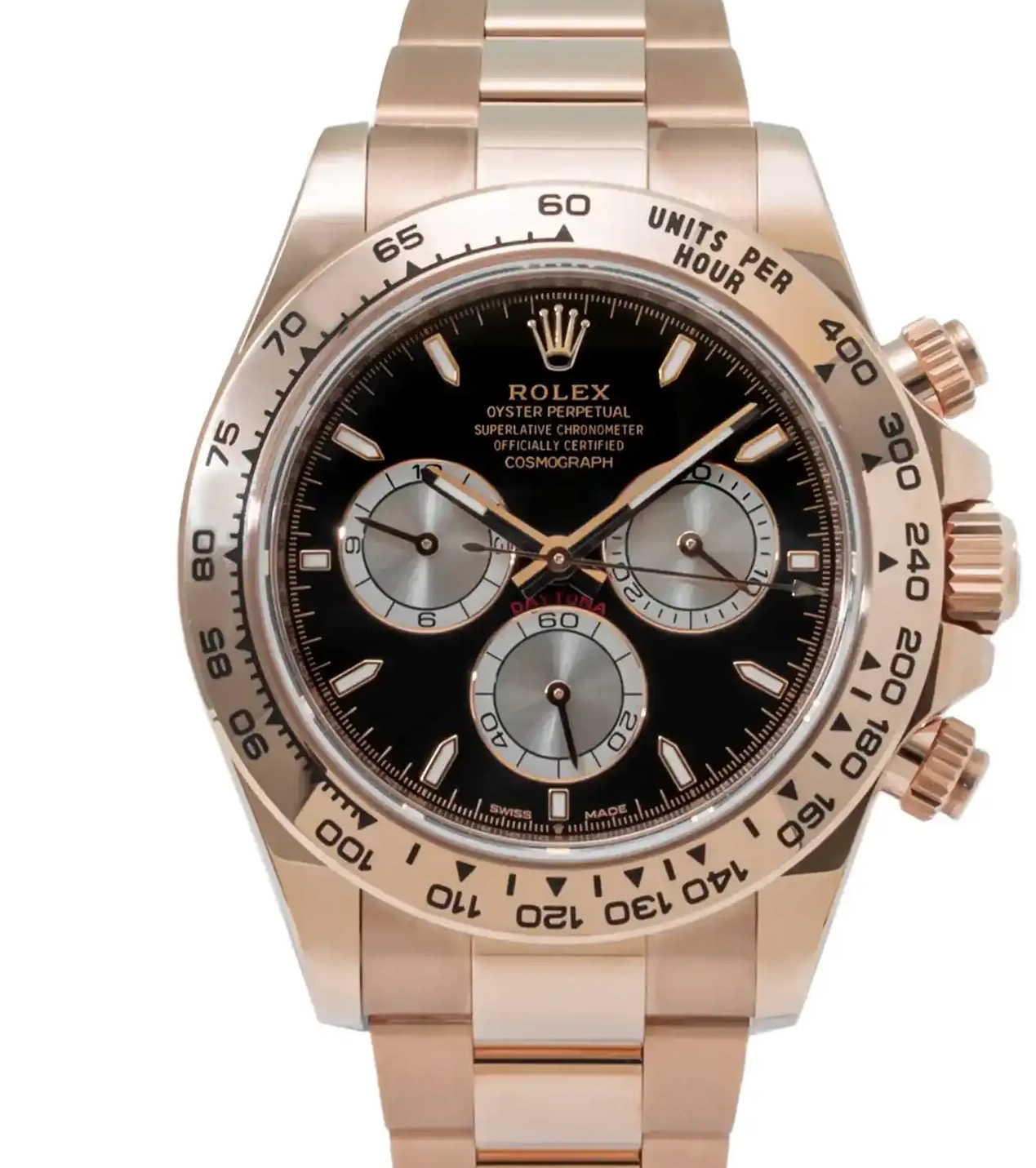 126505 Rose Gold Daytona Rolex 0222