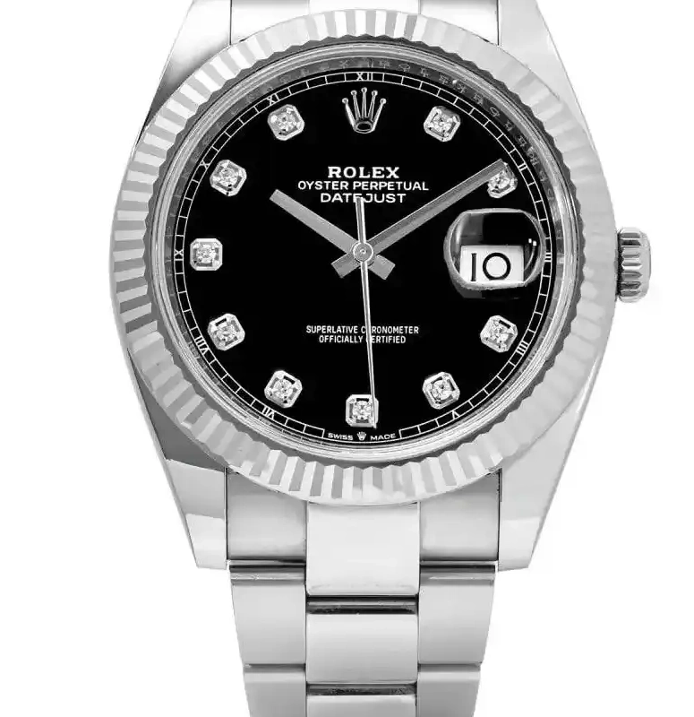 126334 Datejust Rolex Black 0311